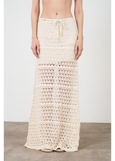 Ajurlu İpli Uzun Etek