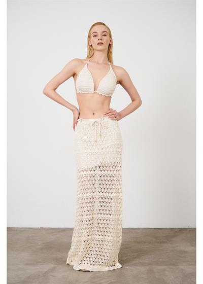 Ajurlu İpli Uzun Etek