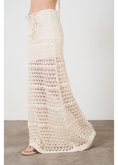 Ajurlu İpli Uzun Etek