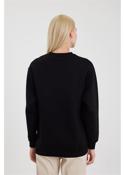 Amour Jean Detaylı Sweatshirt