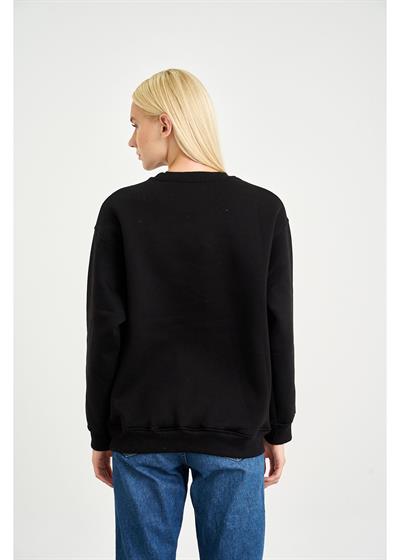 Anka Kuşlu Varak Sweatshirt