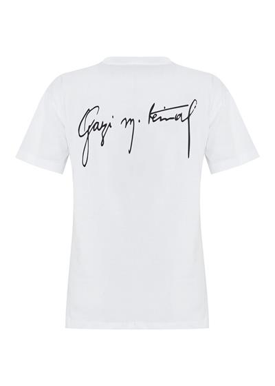 Arkası İmzalı T-Shirt