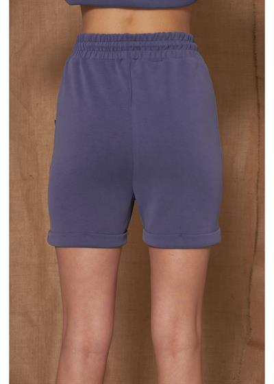 Bağcıklı Lastikli Modal Şort