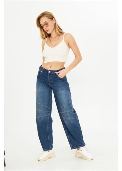 Balon Bol Paça Jean Pantolon 