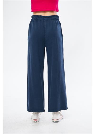 Beli Lastikli Palazzo Pantolon 