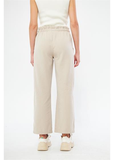 Beli Lastikli Palazzo Pantolon 