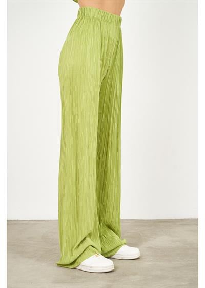 Beli Lastikli Plise Pantolon