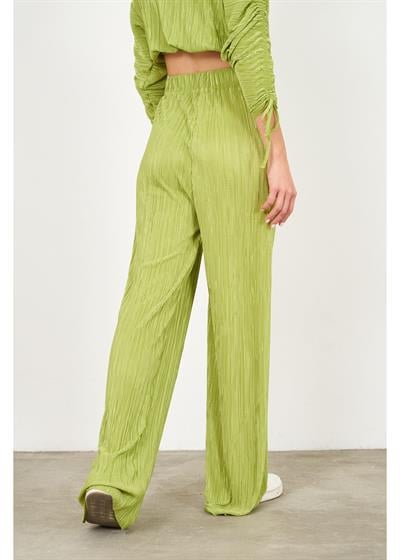Beli Lastikli Plise Pantolon
