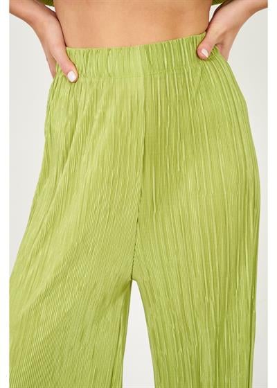 Beli Lastikli Plise Pantolon