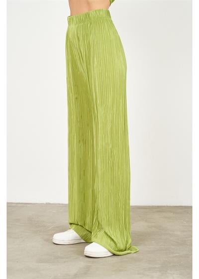 Beli Lastikli Plise Pantolon