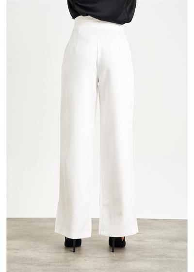 Beli Şeritli Palazzo Atlas Pantolon