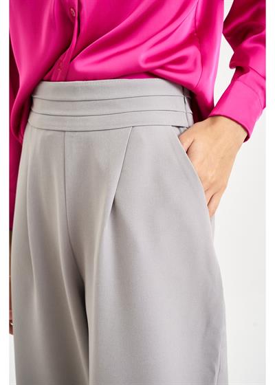 Beli Şeritli Palazzo Atlas Pantolon