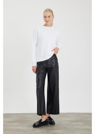 Bisiklet Yaka Tüylü Kazak