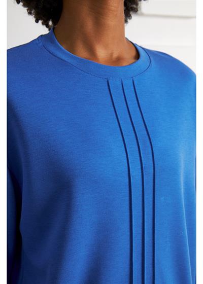 Bisiklet Yaka Uzun Kol Modal Sweatshirt