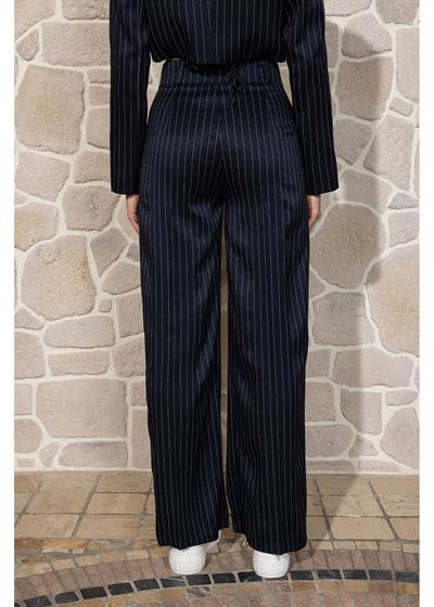 Çizgili Palazzo Pantolon
