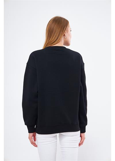 Cumhuriyet Koleksiyonu Atatürk Baskılı İmzalı Sweatshirt 