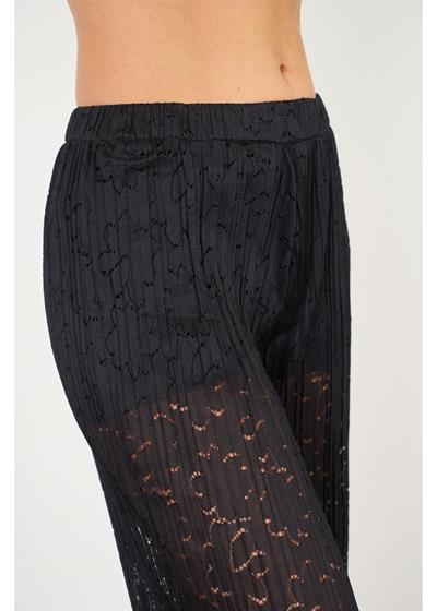 Desenli Örme Pantolon