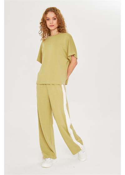 Düşük Omuz Modal T-Shirt