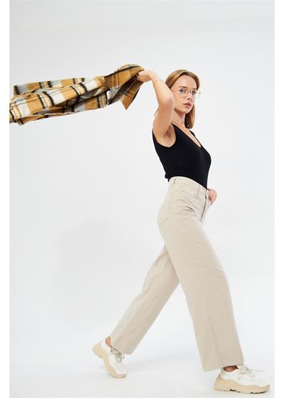 Fleto Cepli Ekose Ceket 