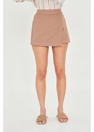 Gabardin Şort Etek 