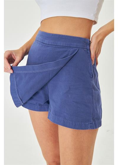Gabardin Şort Etek 
