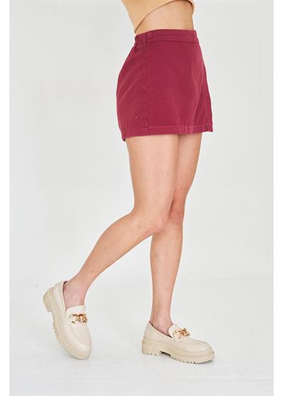 Gabardin Şort Etek 