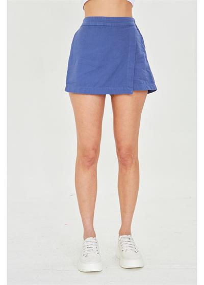 Gabardin Şort Etek 