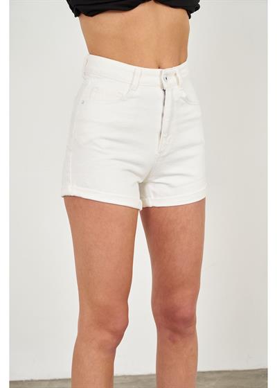Jean Şort Paçası Katlamalı
