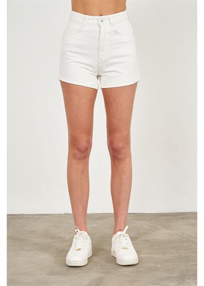 Jean Şort Paçası Katlamalı