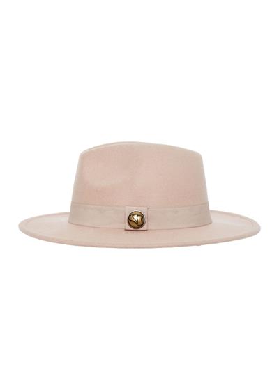 Keçe Fötr Şeritli Şapka 