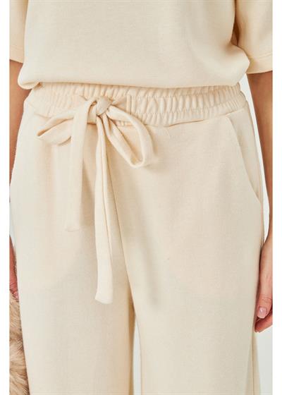 Kemerli Triko Pantolon 