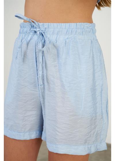Lastikli Düz Modal Şort