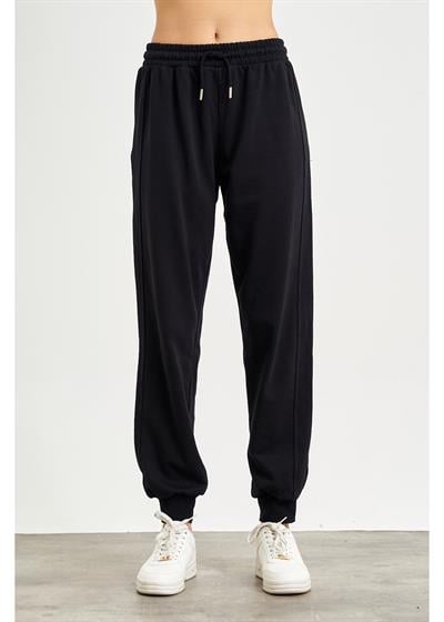 Lastikli Parçalı Üç İplik Eşofman