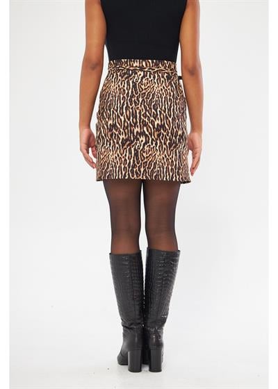 Leopar Desen Atlas Etek 