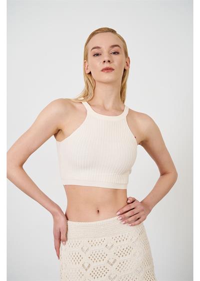 POLİAMİD CROP TOP 