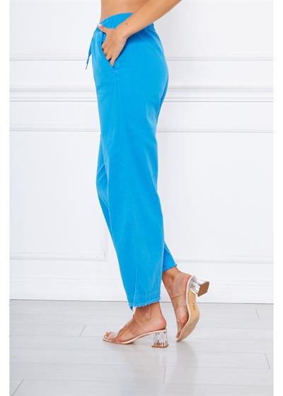 Paça Püsküllü Gabardin Pantolon