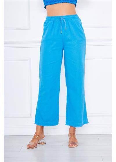 Paça Püsküllü Gabardin Pantolon