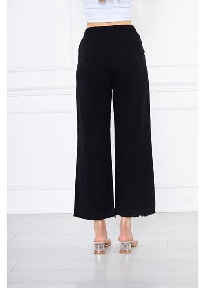 Paça Püsküllü Gabardin Pantolon