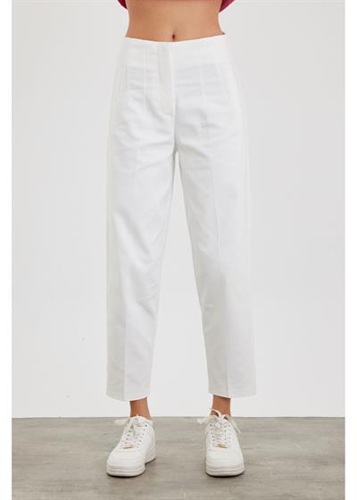 Pensli Yüksek Bel Atlas Pantolon