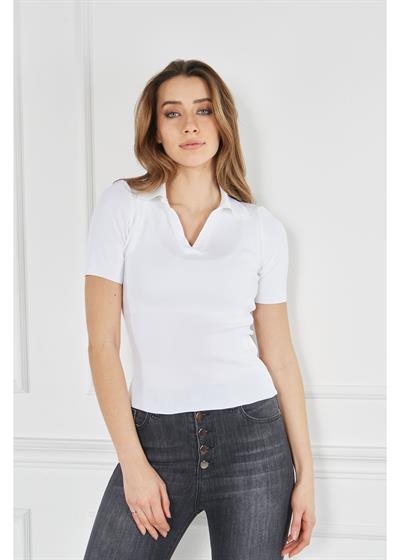 Polo Yaka Triko T-Shirt