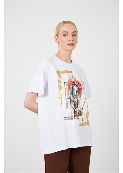 Ra Baskılı Süprem T-Shirt
