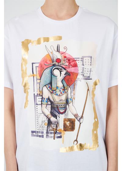 Ra Baskılı Süprem T-Shirt