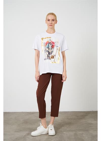 Ra Baskılı Süprem T-Shirt