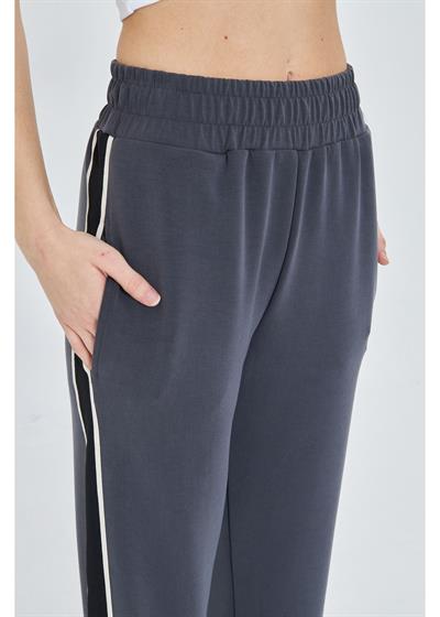 Şeritli Modal Eşofman Altı 