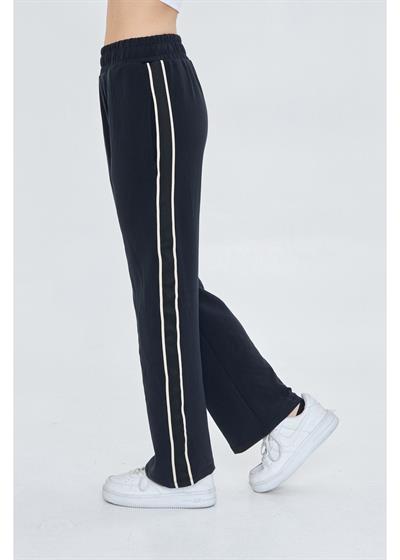 Şeritli Modal Eşofman Altı