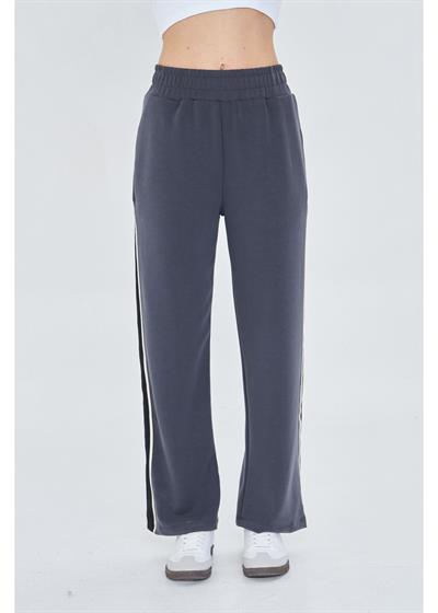 Şeritli Modal Eşofman Altı 