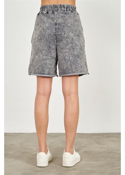 Soluk Efektli Şort