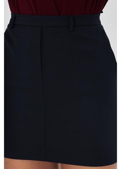 Süs Patletli Kısa Etek 