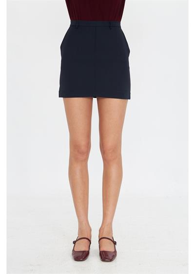 Süs Patletli Kısa Etek 
