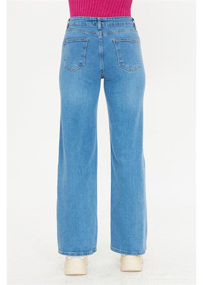 Taşlı Palazzo Jean Pantolon 